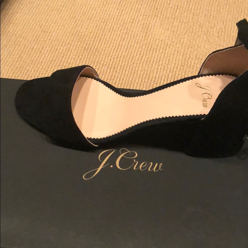 Jcrew suede sandal